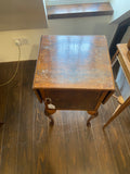 Victorian Bedside Cabinet with Drop-Flap