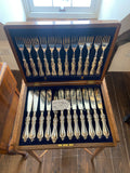 Antique Fish Knives and Forks Set