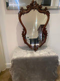 Mahogany Surround Mirror